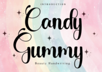 Candy Gummy Font - Featured Image
