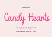 Candy Hearts Font - Featured Image