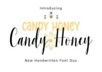 Candy Honey Duo Font - Featured Image