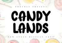 Candy Lands Font - Featured Image