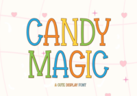 Candy Magic Font - Featured Image