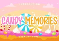 Candy Memories Font - Featured Image