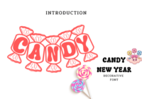 Candy New Year Font - Featured Image