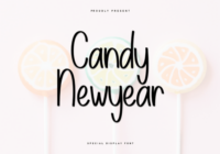 Candy Newyear Font - Featured Image