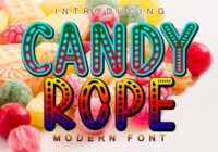 Candy Rope Font - Featured Image