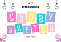 Candy Sketch Font - Featured Image