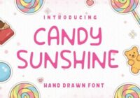 Candy Sunshine Font - Featured Image