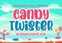 Candy Twister Font - Featured Image