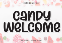 Candy Welcome Font - Featured Image