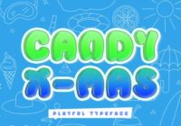 Candy X-mas Font - Featured Image
