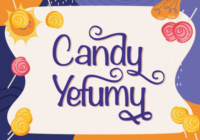 Candy Yefumy Font - Featured Image