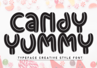 Candy Yummy Font - Featured Image