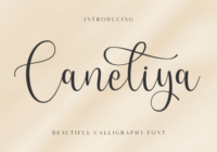 Caneliya Font - Featured Image