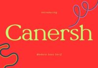 Canersh Font - Featured Image