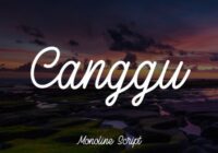 Canggu Font - Featured Image