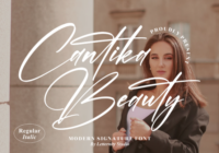 Cantika Beauty Font - Featured Image