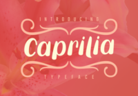 Caprilia Font - Featured Image