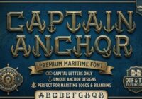Captain Anchor Font - Featured Image