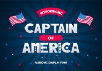 Captain of America Font - Featured Image