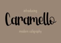 Caramello Font - Featured Image