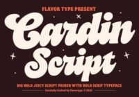Cardin Duo Font - Featured Image