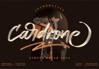 Cardrone Font - Featured Image