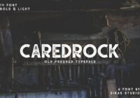 Caredrock Font - Featured Image