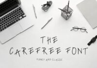 Carefree Font - Featured Image