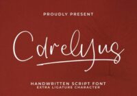 Carelyus Font - Featured Image
