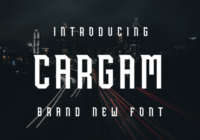Cargam Font - Featured Image