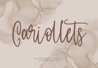 Cariollets Font - Featured Image