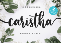 Caristha Font - Featured Image