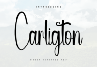 Carligton Font - Featured Image