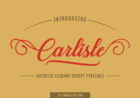 Carlisle Font - Featured Image