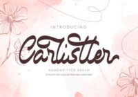 Carlistter Font - Featured Image