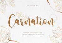 Carnation Font - Featured Image