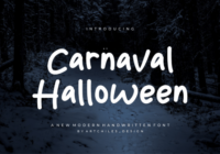 Carnaval Halloween Font - Featured Image