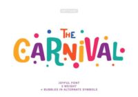 Carnival Font - Featured Image