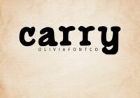 Carry Font - Featured Image