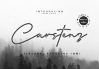 Carstenz Font - Featured Image