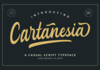 Cartanesia Font - Featured Image