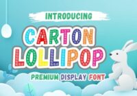Carton Lollipop Font - Featured Image