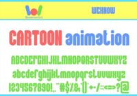 Cartoon Animation Font - Featured Image