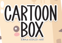 Cartoon Box Font - Featured Image