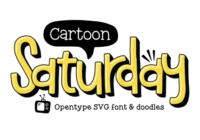 Cartoon Saturday Font - Featured Image