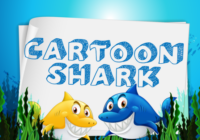 Cartoon Shark Font - Featured Image