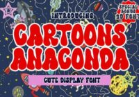 Cartoons Anaconda Font - Featured Image