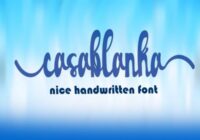 Casablanka Font - Featured Image