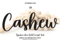Cashew Font - Featured Image