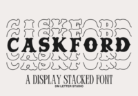 Caskford Stacked Font - Featured Image